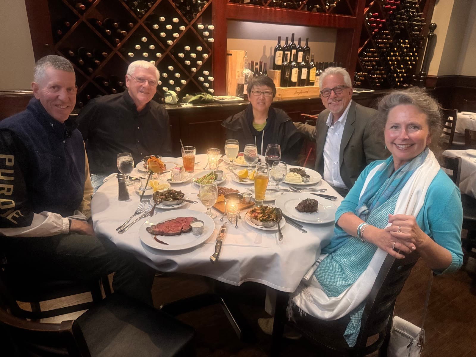 Dinner celebrating the new bridge between East Asia and Network 220